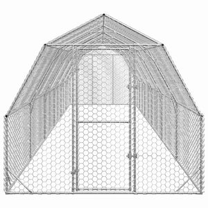 Verzinkter Hühnerstall, 2,5x12x2,25 m