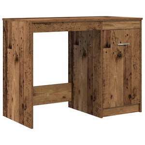 Schreibtisch Altholz mit Unterschrank