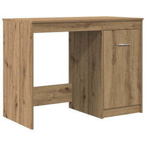 Schreibtisch mit Schrank Eiche