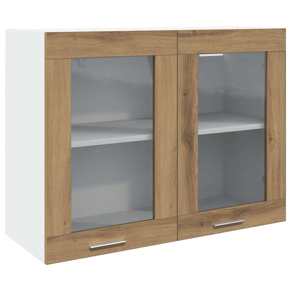 vidaXL 7-Piece Kitchen Cabinet Set Lyon Artisan Oak Engineered Wood