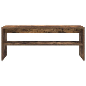 vidaXL TV Cabinet Smoked Oak 100x40x40 cm Engineered Wood
