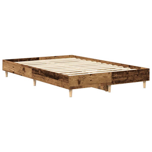Bettgestell Altholz-Optik 140x190 cm