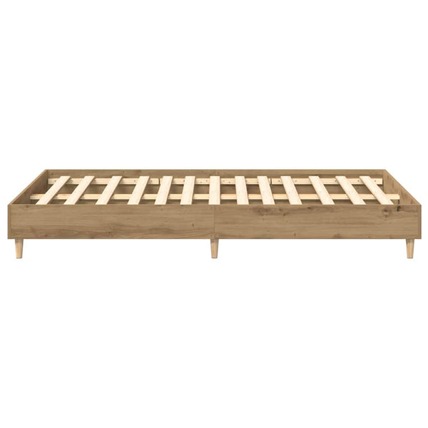 Bettgestell Artisan-Eiche 135x190 cm