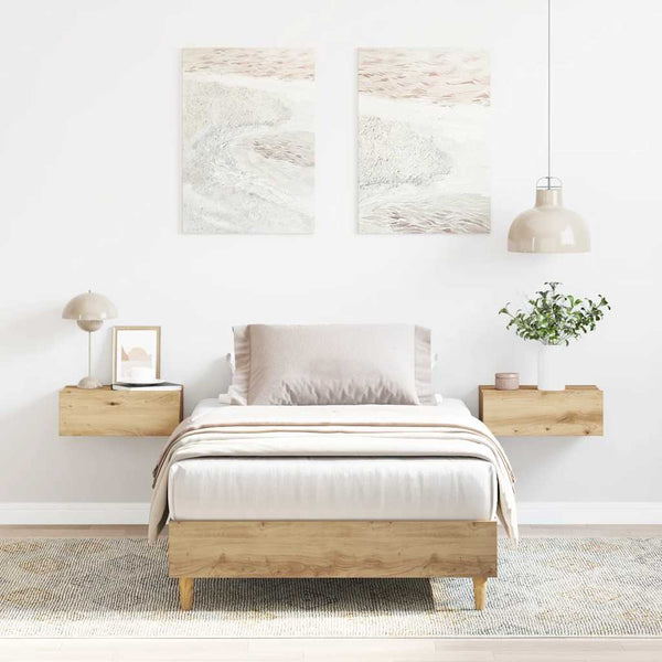 Bettgestell 90x190 cm Artisan Eiche