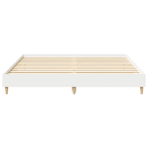 Bettgestell Weiß 200x200 cm