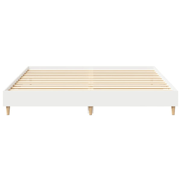 Bettgestell Weiß 200x200 cm
