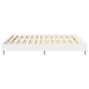 Bettgestell Weiß 200x200 cm