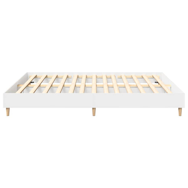 Bettgestell Weiß 200x200 cm