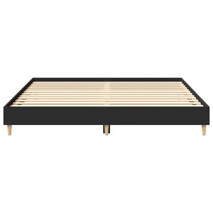 Bettgestell Schwarz 200x200 cm