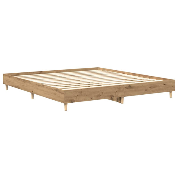 Bettgestell 200x200 Artisan Eiche ohne Matratze