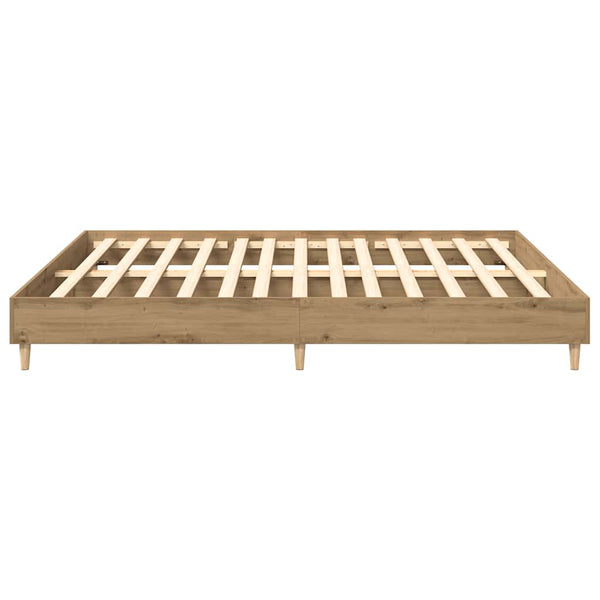 Bettgestell 200x200 Artisan Eiche ohne Matratze