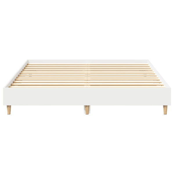 Bettgestell Weiß 150x200 cm