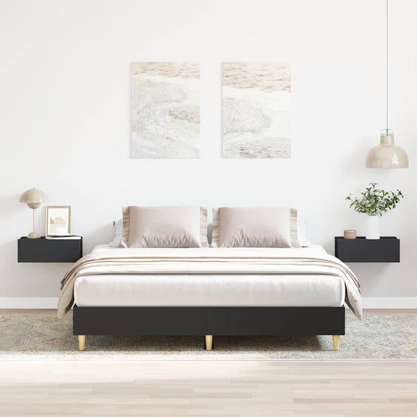 Bettgestell Schwarz 150x200 cm