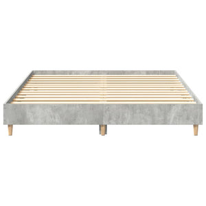 Bettgestell Betongrau 150x200 cm