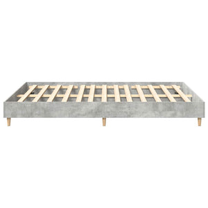 Bettgestell Betongrau 150x200 cm