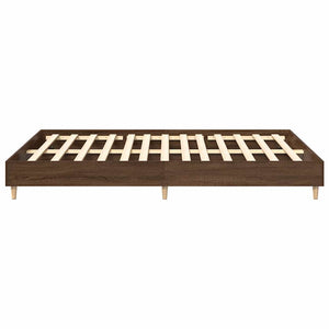 Bettgestell Braun Eichen-Optik 150x200 cm