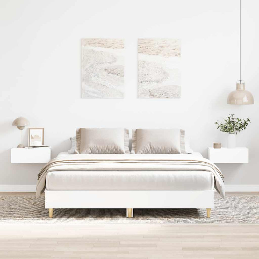 Bettgestell Weiß 140x200 cm