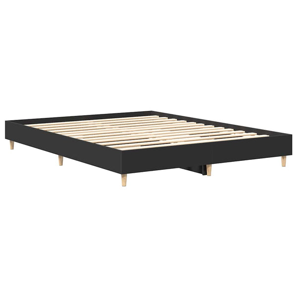 Bettgestell Schwarz 140x200 cm