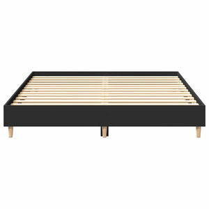 Bettgestell Schwarz 140x200 cm