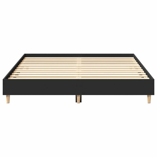 Bettgestell Schwarz 140x200 cm