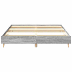 Bettgestell 140x200 Grau Sonoma