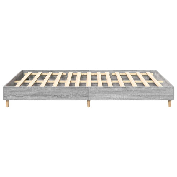 Bettgestell 140x200 Grau Sonoma