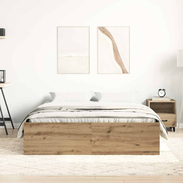 Bettgestell 140x200 Artisan Eiche