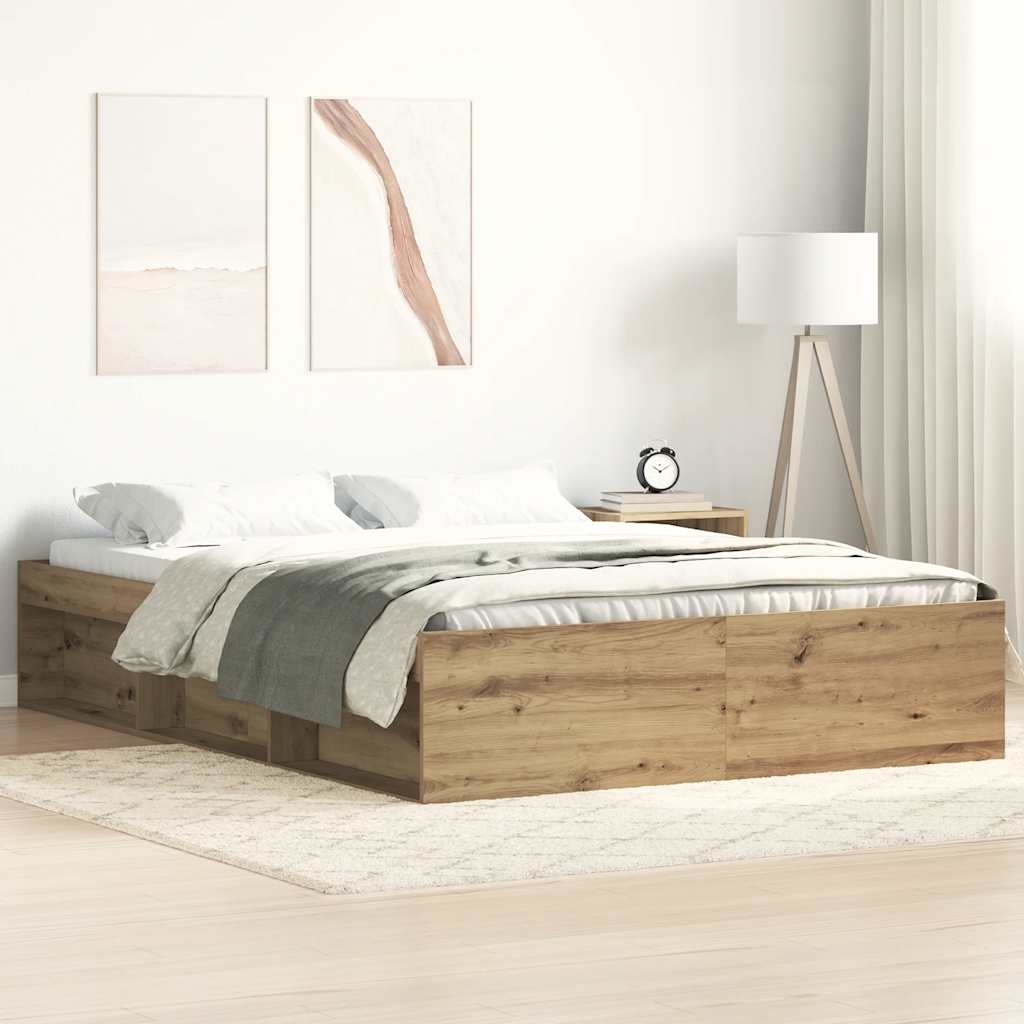 Bettgestell 140x200 Artisan Eiche