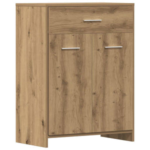 vidaXL 4-Piece Bathroom Furniture Set Artisan Oak Engineered Wood