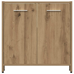 vidaXL 4-Piece Bathroom Furniture Set Artisan Oak Engineered Wood