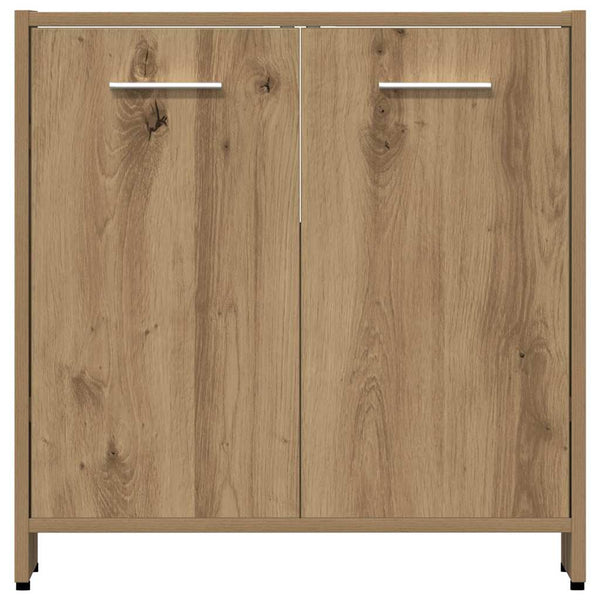 vidaXL 4-Piece Bathroom Furniture Set Artisan Oak Engineered Wood