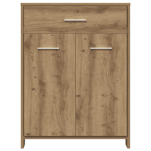 vidaXL 4-Piece Bathroom Furniture Set Artisan Oak Engineered Wood