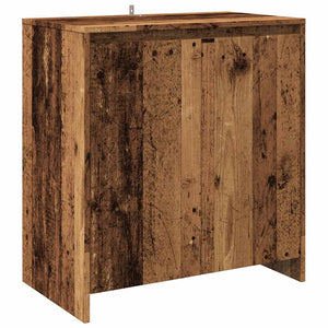 2-tlg. Sideboard Altholz-Optik