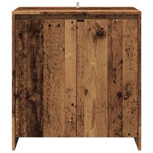 2-tlg. Sideboard Altholz-Optik