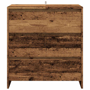 3-tlg Sideboard Altholz-Optik