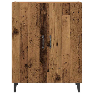 Sideboard mit Wandschrank Altholz-Optik