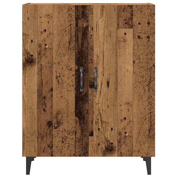 Sideboard mit Wandschrank Altholz-Optik
