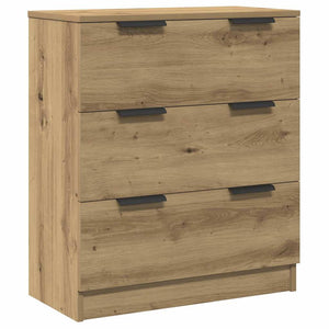 Sideboards 3er Set, Artisan-Eiche, 60 cm