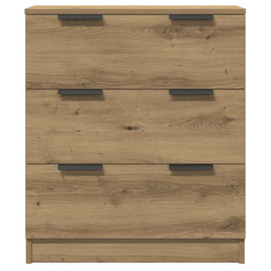 Sideboards 3er Set, Artisan-Eiche, 60 cm