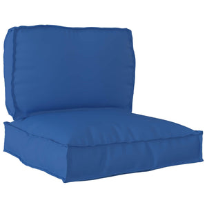 vidaXL Pallet Cushion Set 2 pcs Royal Blue Oxford Fabric