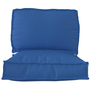 vidaXL Pallet Cushion Set 2 pcs Royal Blue Oxford Fabric