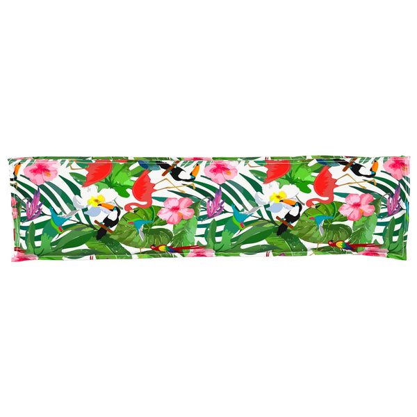 vidaXL Pallet Cushion Set 2 pcs Tropical Jungle 100 x 40 x 8 cm