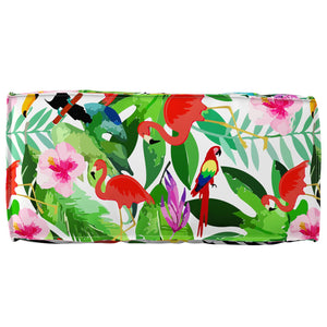 vidaXL Pallet Cushion Set 2 pcs Tropical Jungle 100 x 40 x 8 cm