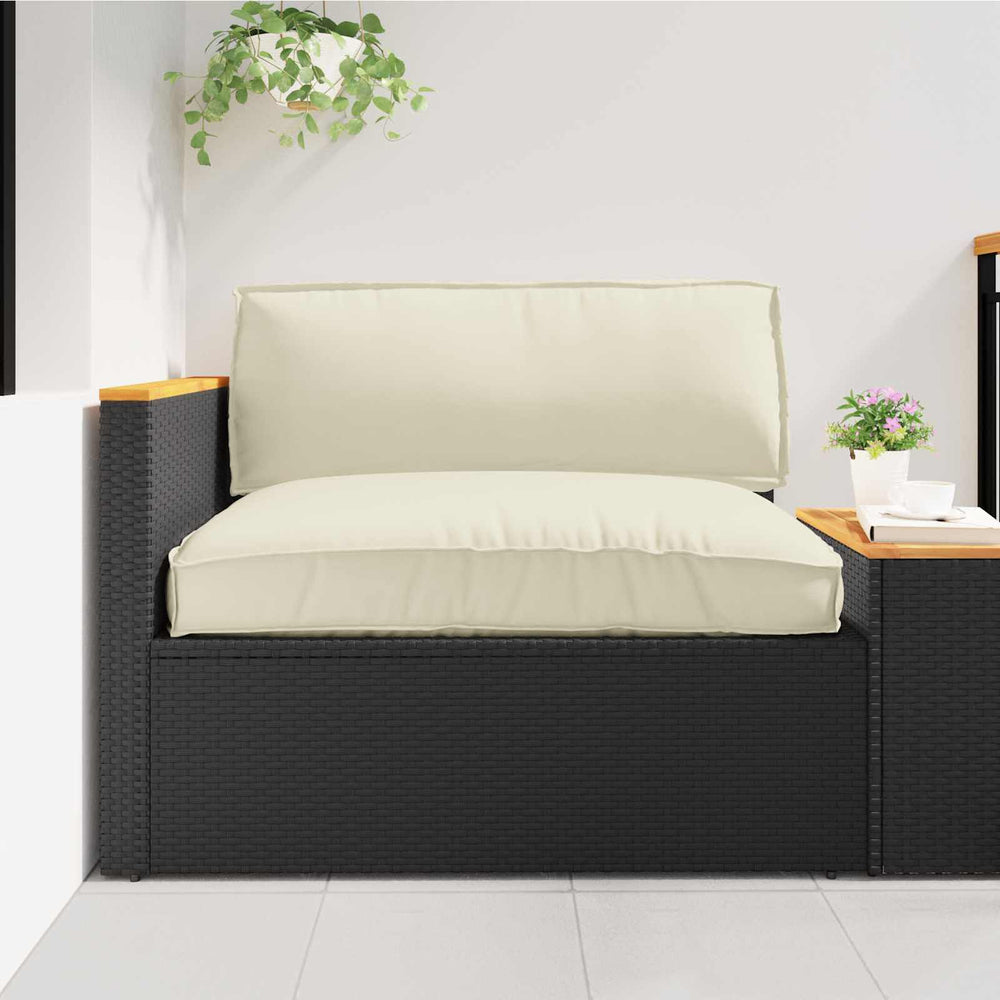 vidaXL Pallet Cushion Set 2 pcs Cream Oxford Fabric