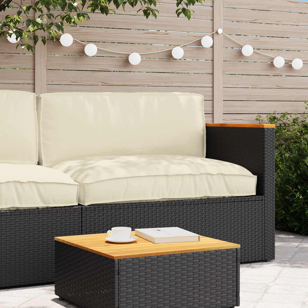 vidaXL Pallet Cushion Set 2 pcs Cream Oxford Fabric