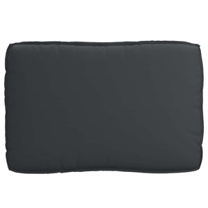 vidaXL Pallet Cushion Set 2 pcs Black Oxford Fabric
