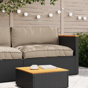 vidaXL Pallet Cushion Set 2 pcs Taupe Oxford Fabric