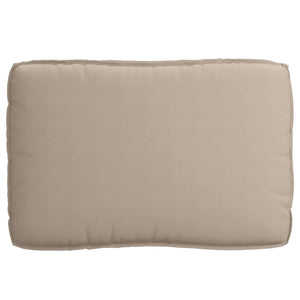 vidaXL Pallet Cushion Set 2 pcs Taupe Oxford Fabric