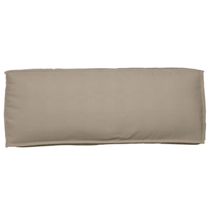 vidaXL Pallet Cushion Set 2 pcs Taupe Oxford Fabric