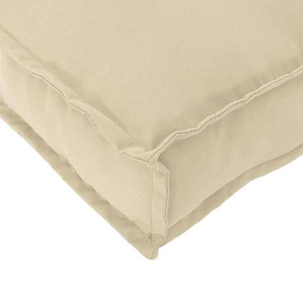 vidaXL Pallet Cushion Set 3 pcs Beige Oxford Fabric